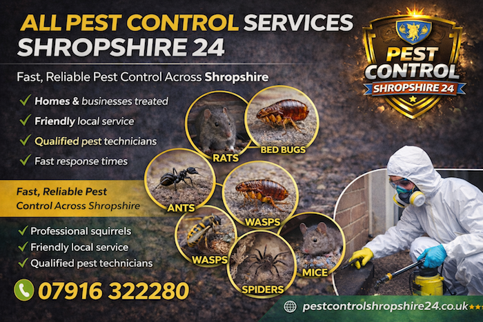 Pest Control Shropshire